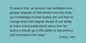 -It seems that, as science has