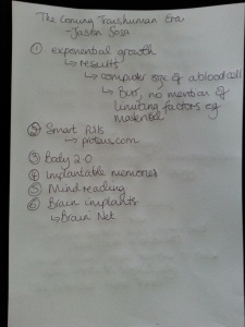 notes on The Coming Transhuman Era