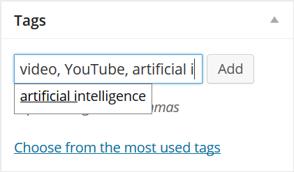 tags