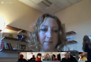 Sian talking about the relationship between education and digital culture